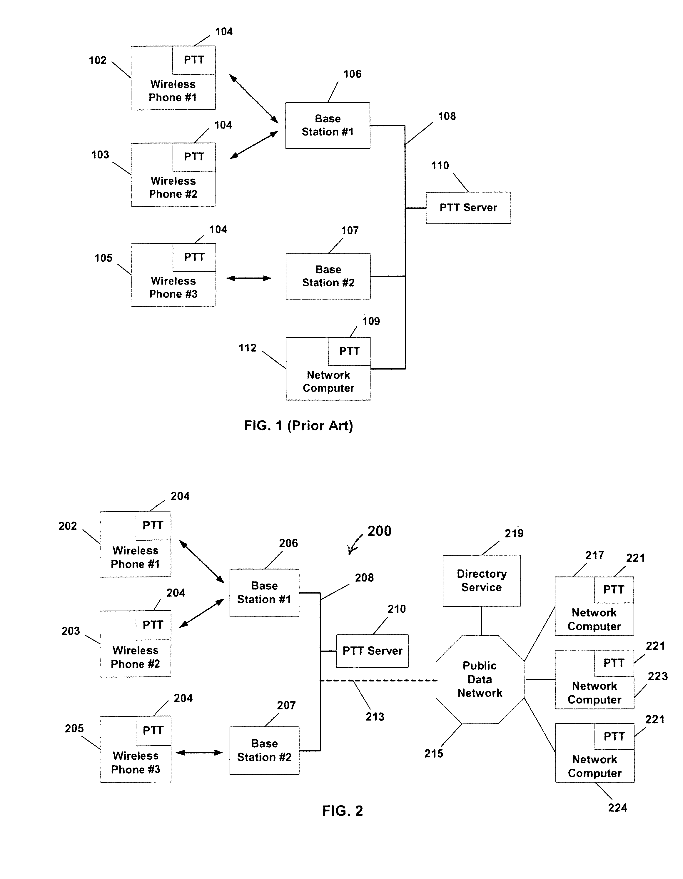 Method and apparatus for accessing a network computer to establish a push-to-talk session