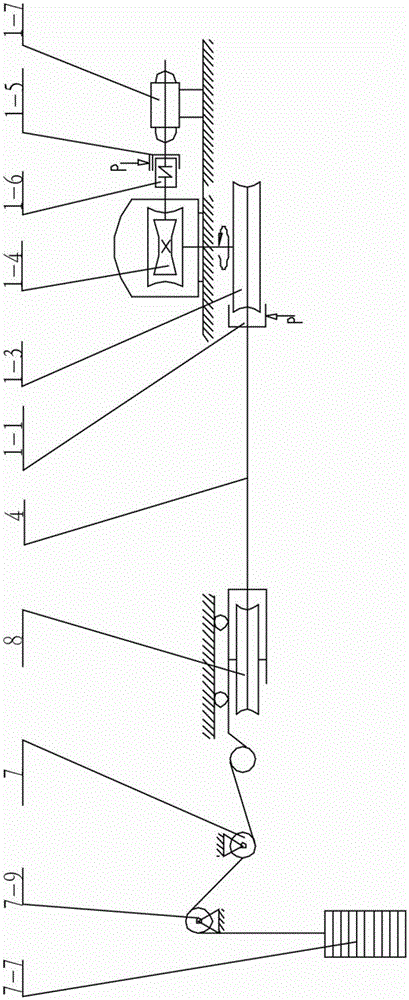 Novel overhead endless rope cableway