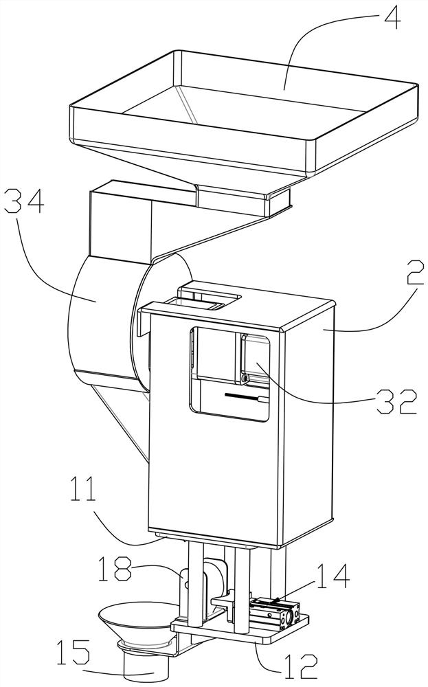 Avocado directional conveying assembly line and avocado directional conveying method