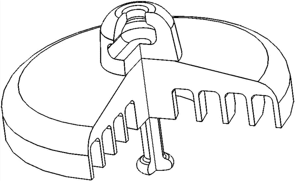 Three-dimensional scanning device for suspension insulator