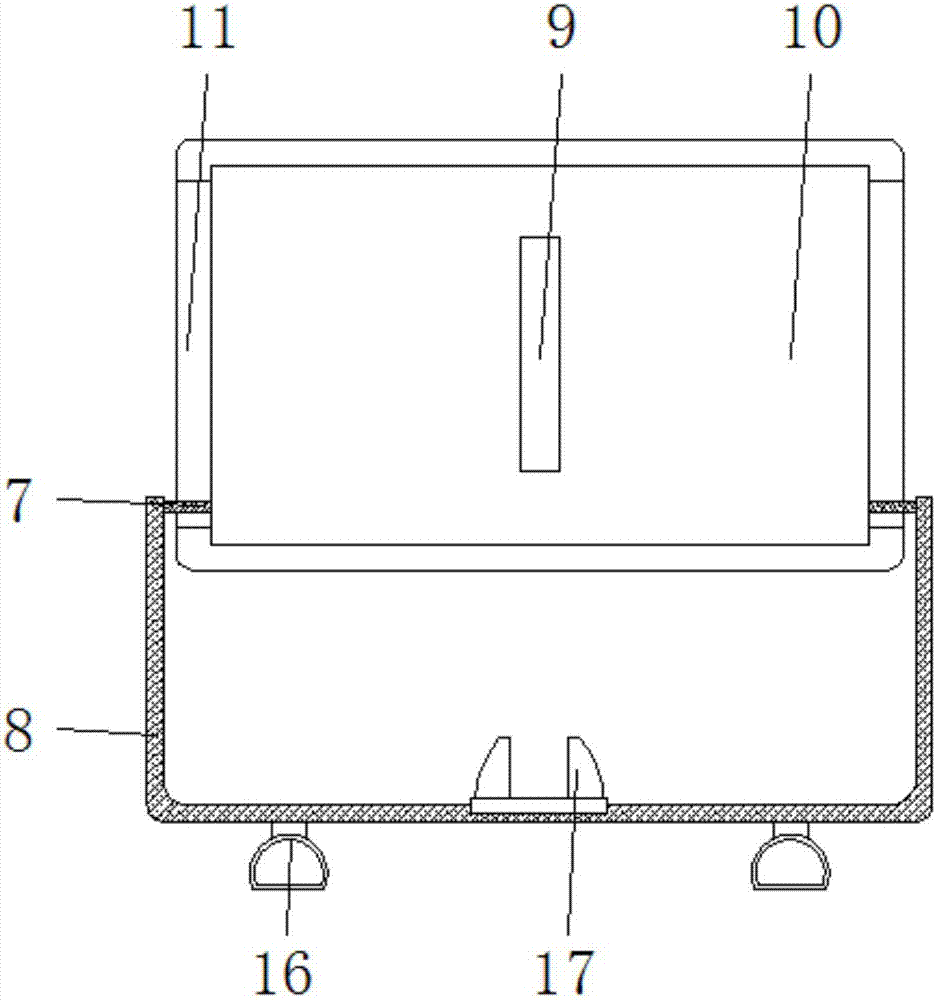 Wooden product cutting device high in safety coefficient