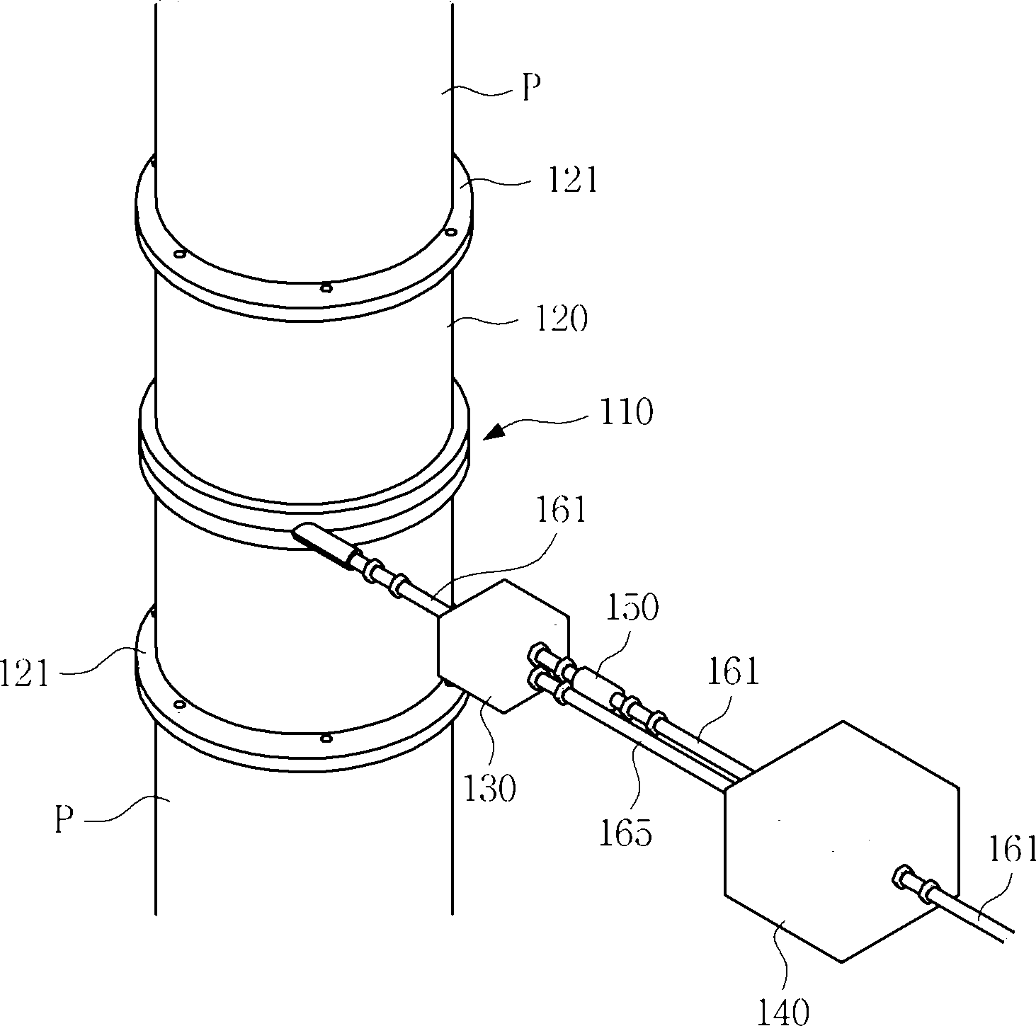 Nitrogen gas injection apparatus