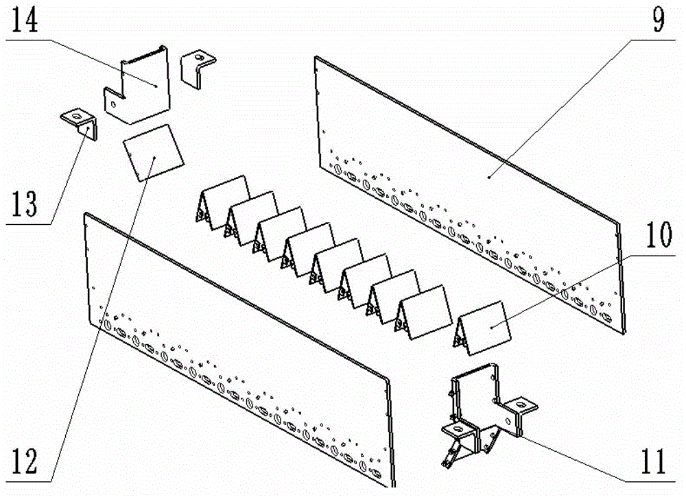 Seedling separation and seedling taking assembly of artemisia selengensis cutting machine