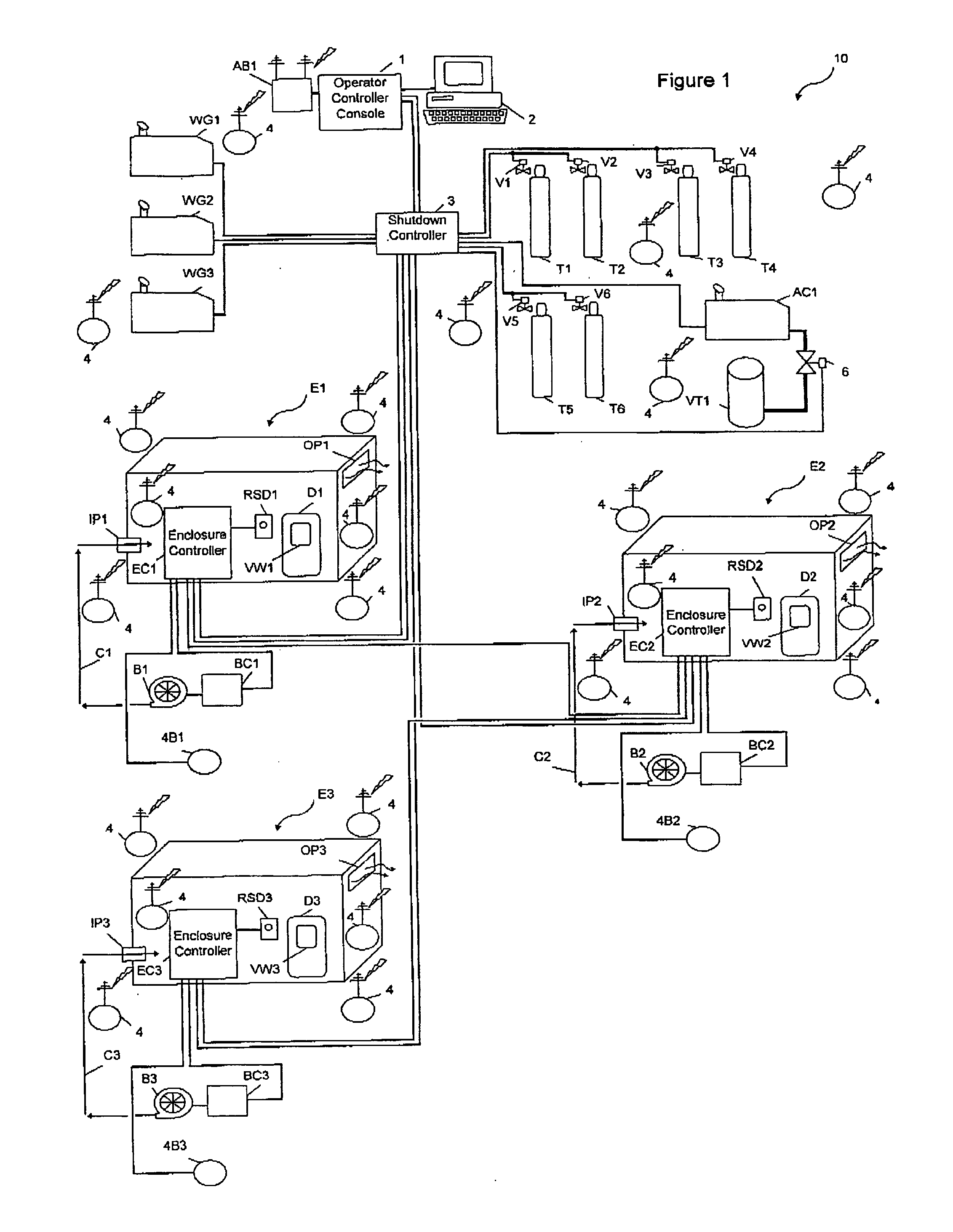 Enclosure system allowing for hot work within the vicinity of flammable and combustible material