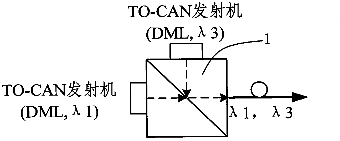 C form-factor pluggable (CFP) optical transceiver with interleaver