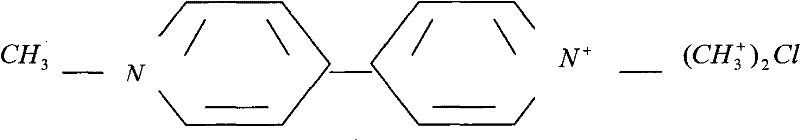 Weeding aqua prepared by binary combination of gramoxone and MCPA-Na and preparation method thereof