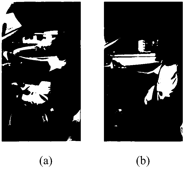 A driver attitude detection method based on the centroid coordinates of arm skin color region