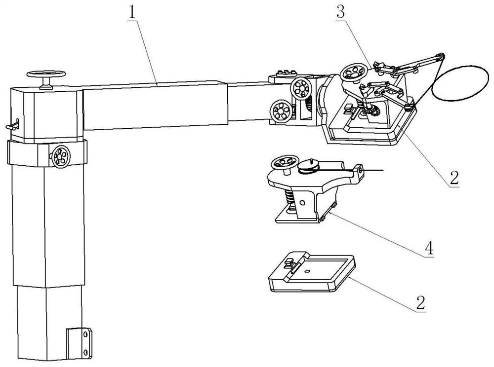 Medical instrument for patella fracture repair surgery