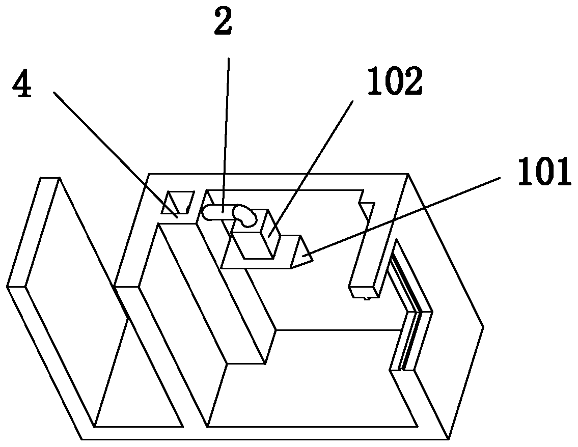 Cupboard frame type air refresher