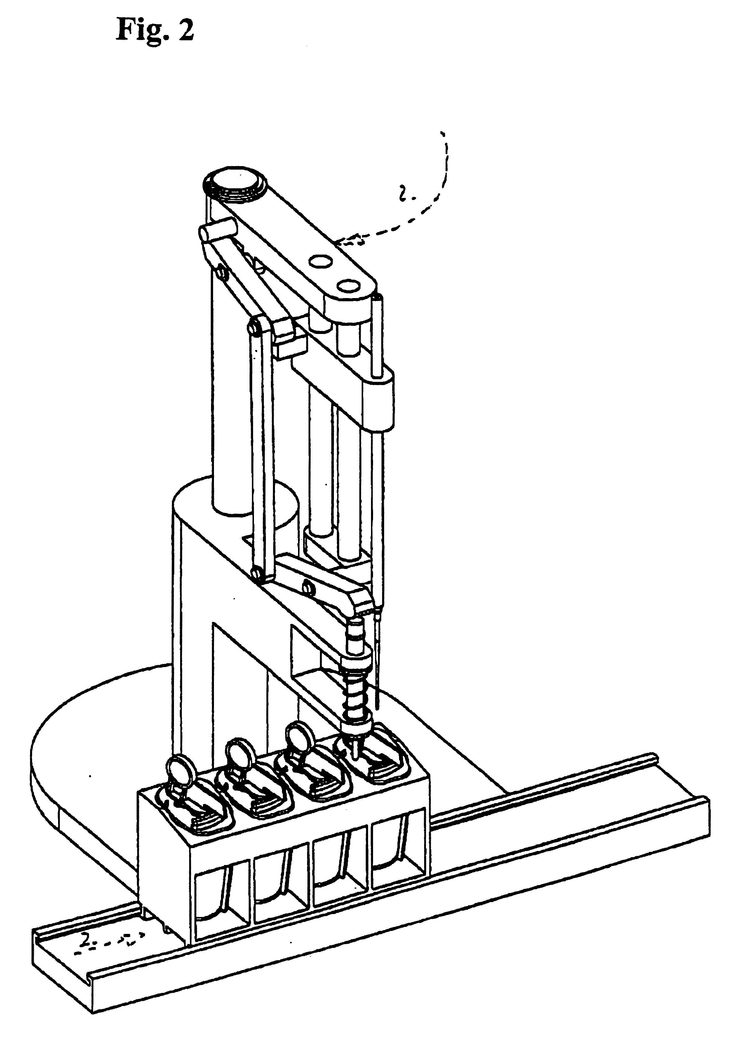 Closure appliance for reagent containers