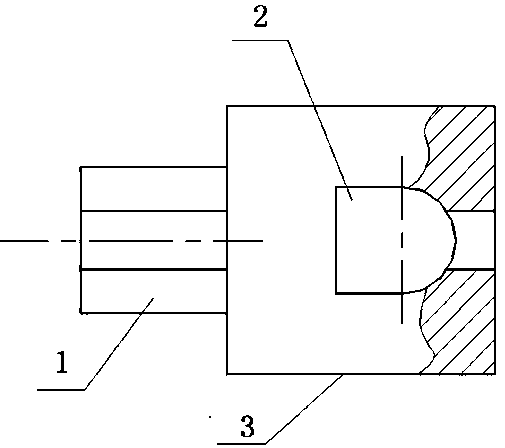 Torque loading test fixture for curved surface