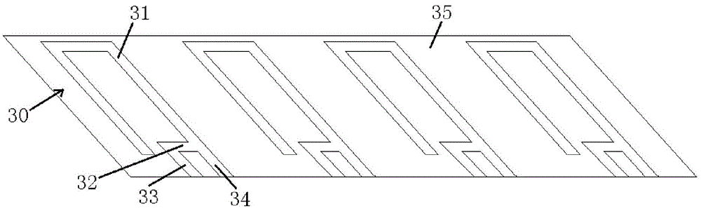 Navigation positioning antenna