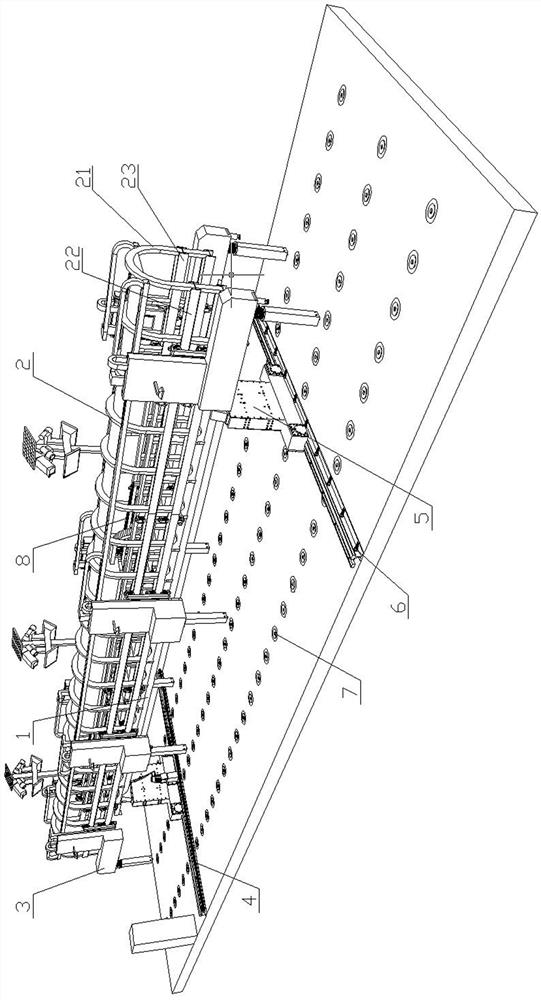 Intelligent temperature measuring robot and method for coke oven top temperature measuring hole