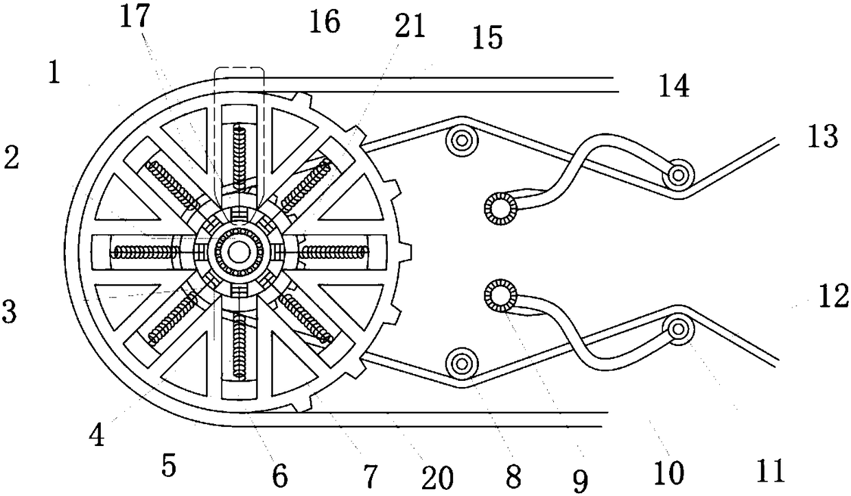 A centrifugal automatic transmission