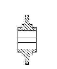 Detachable hobbing device for roller screen