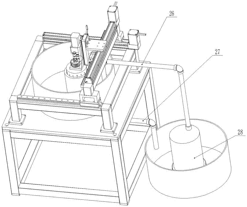 A kind of airflow assisted abrasive flow polishing processing method of inner cylindrical surface