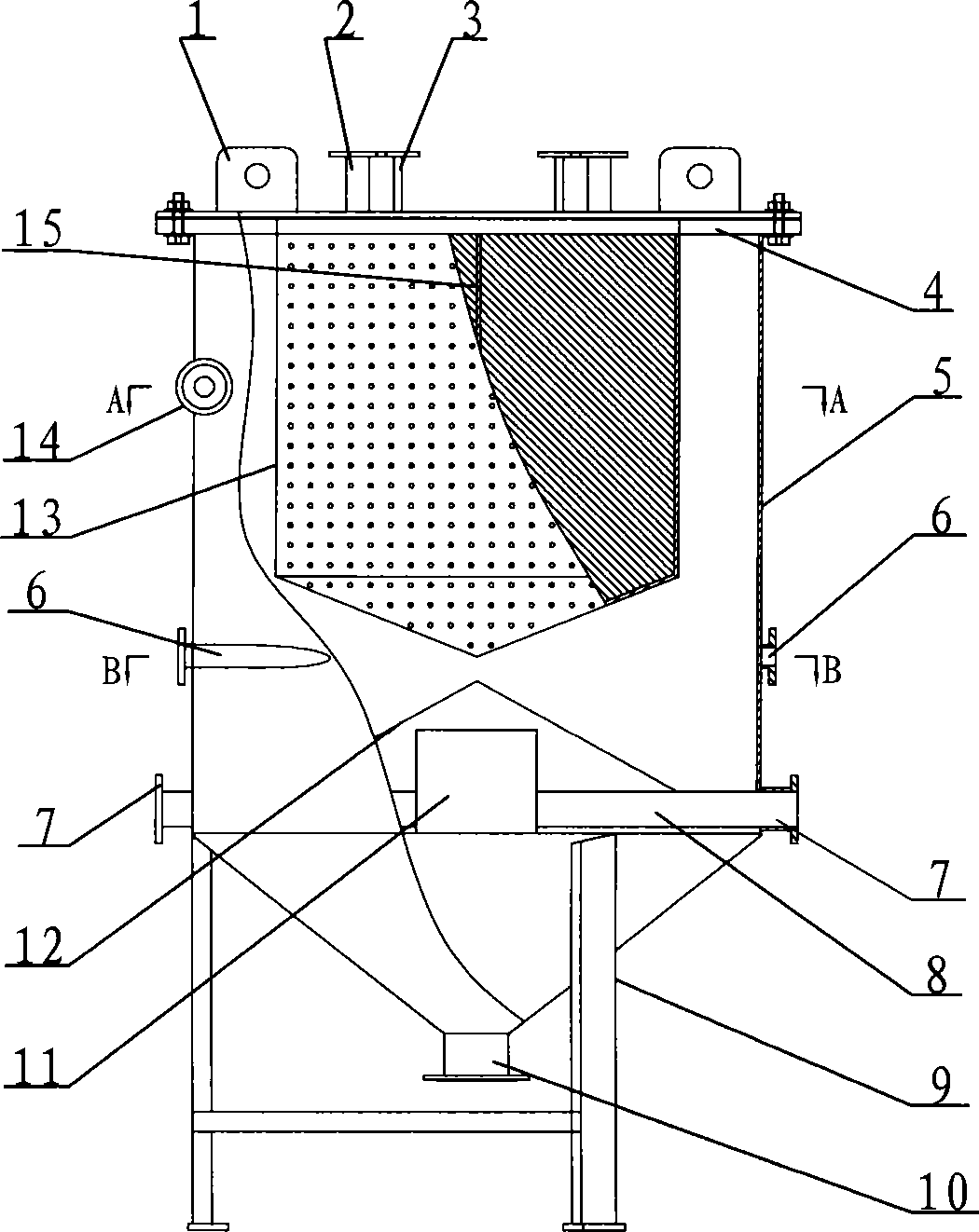 Rotary column separator