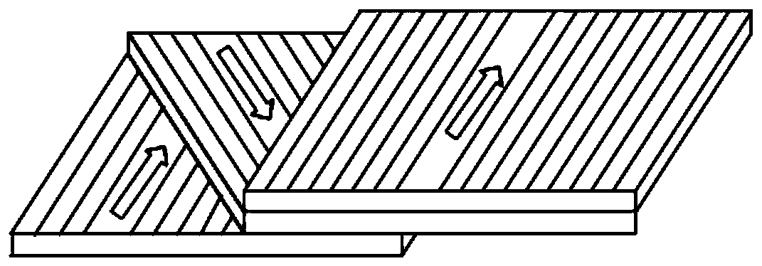 Degradable non-woven material used for desertification control and preparation method of degradable non-woven material