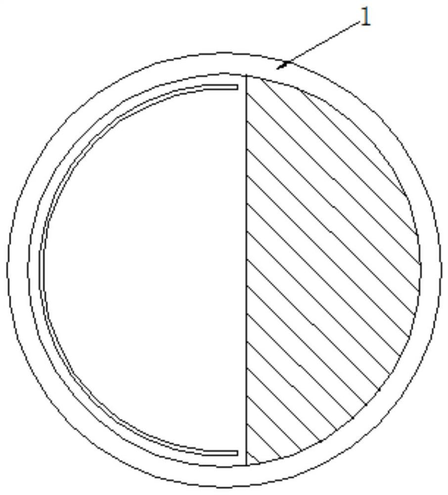 Agricultural fertilization equipment that uses gravity to control the amount of entry and exit and spread more evenly