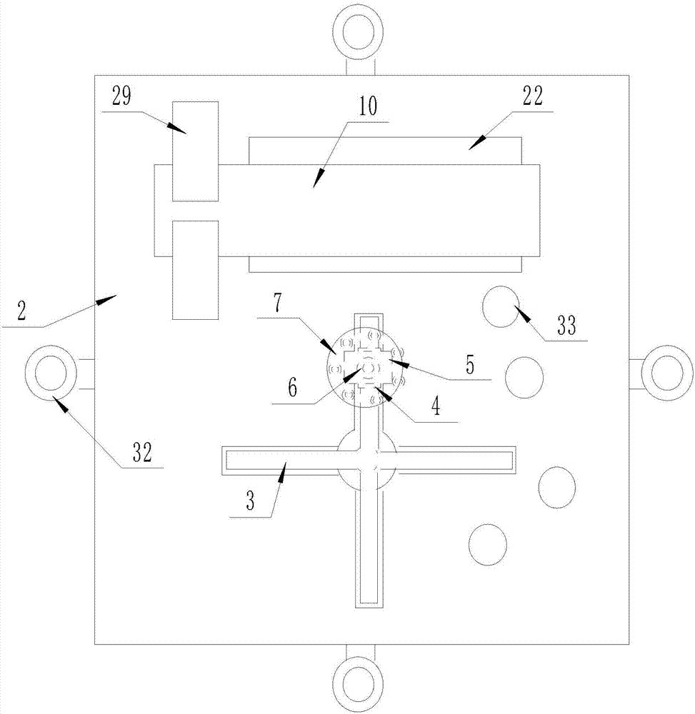 Movable type automatic rubber cutting device