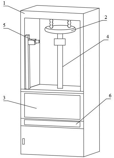 Non-contact electrostatic voltage measuring instrument automatic calibration device