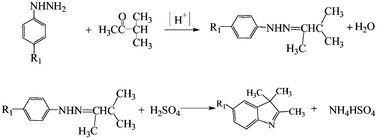 One-pot method for preparing indoline-based methine dyes