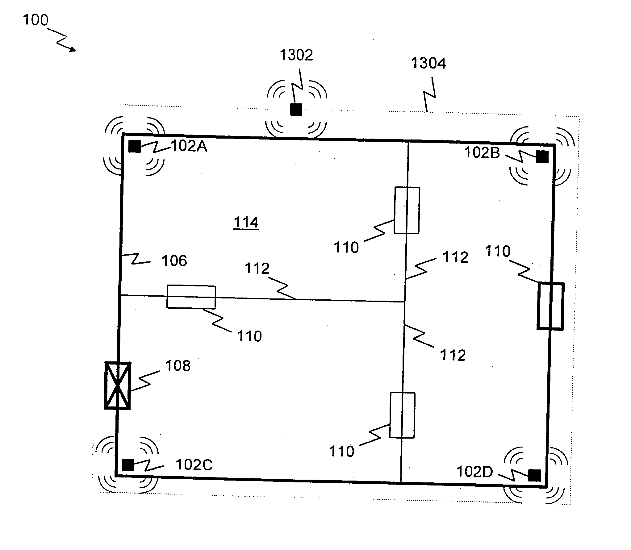 System and method for intrusion detection using a time domain radar array