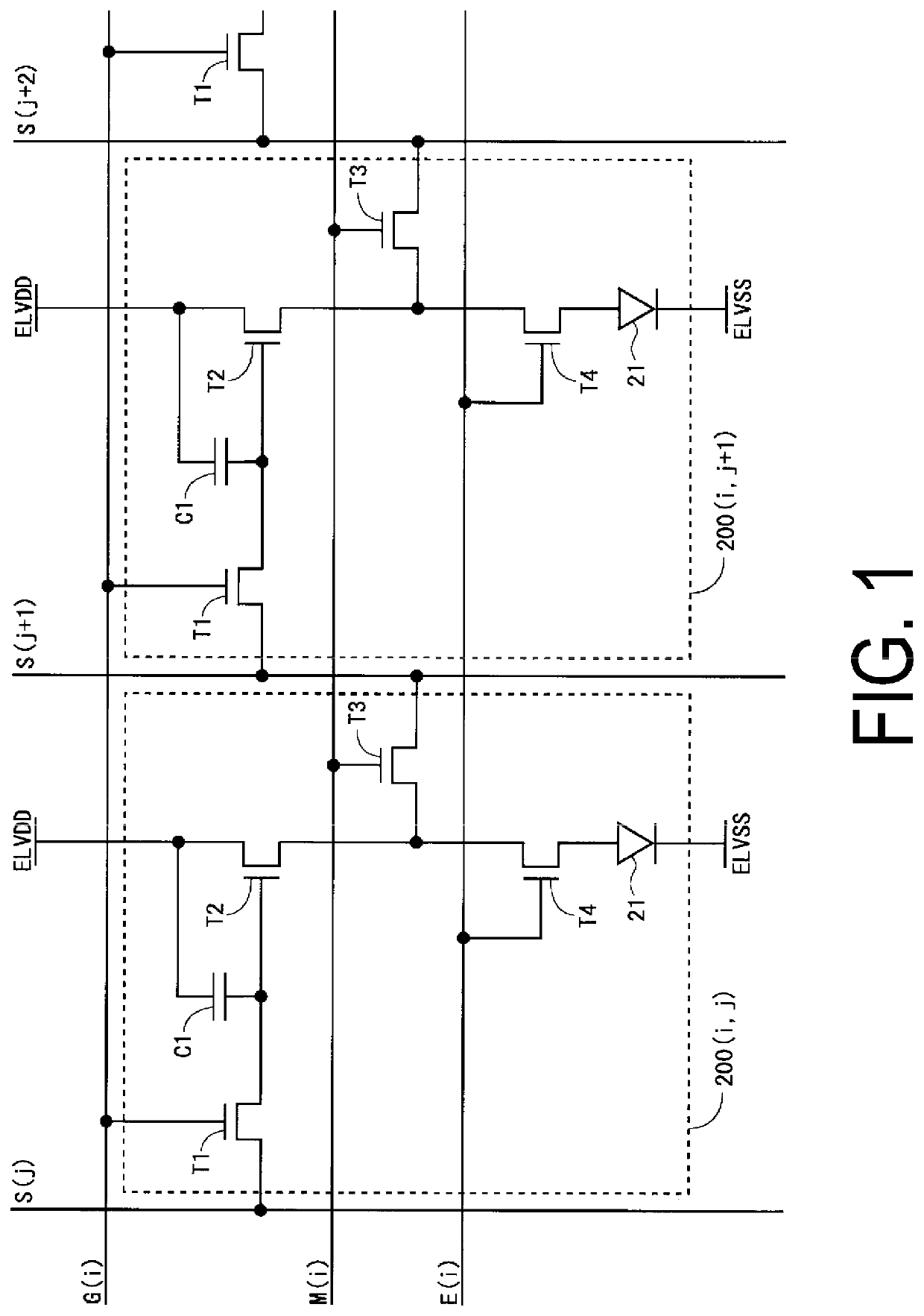 Display device and method for driving same