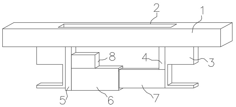 Safety protection tool in shipbuilding plane segmentation assembly line