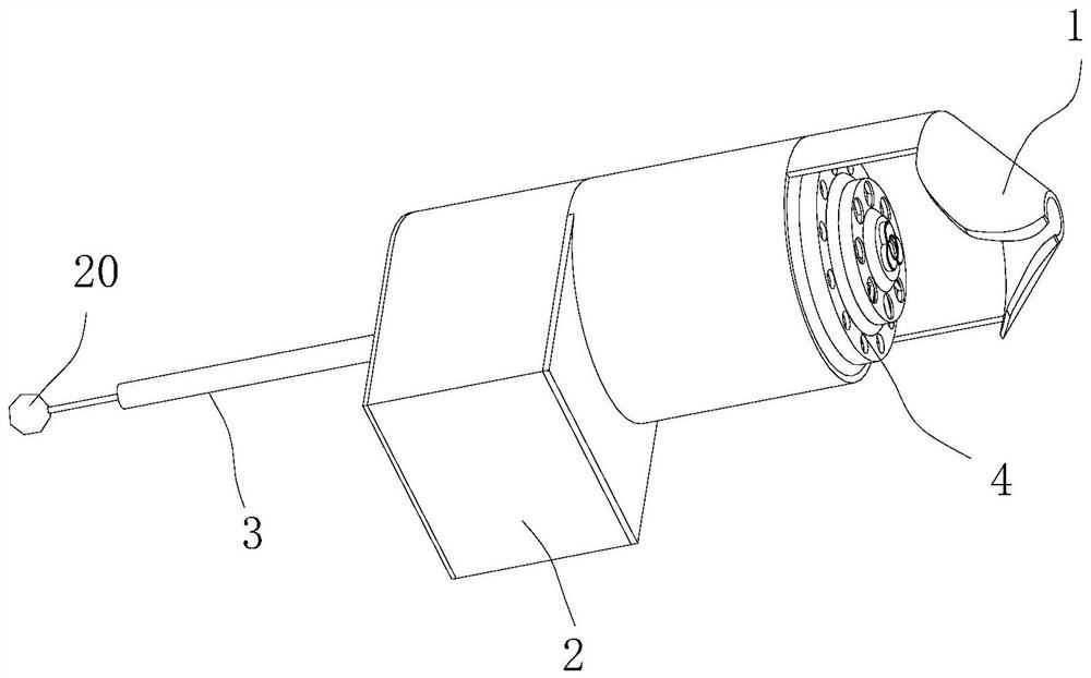 Agricultural lotus seed picking device