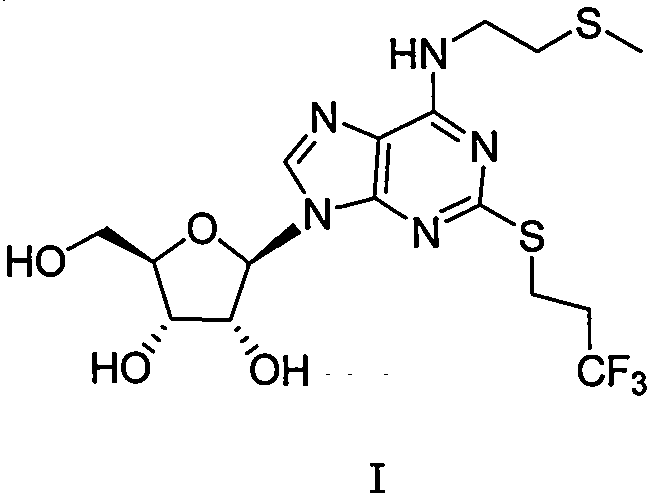 Preparation method of cangrelor intermediate