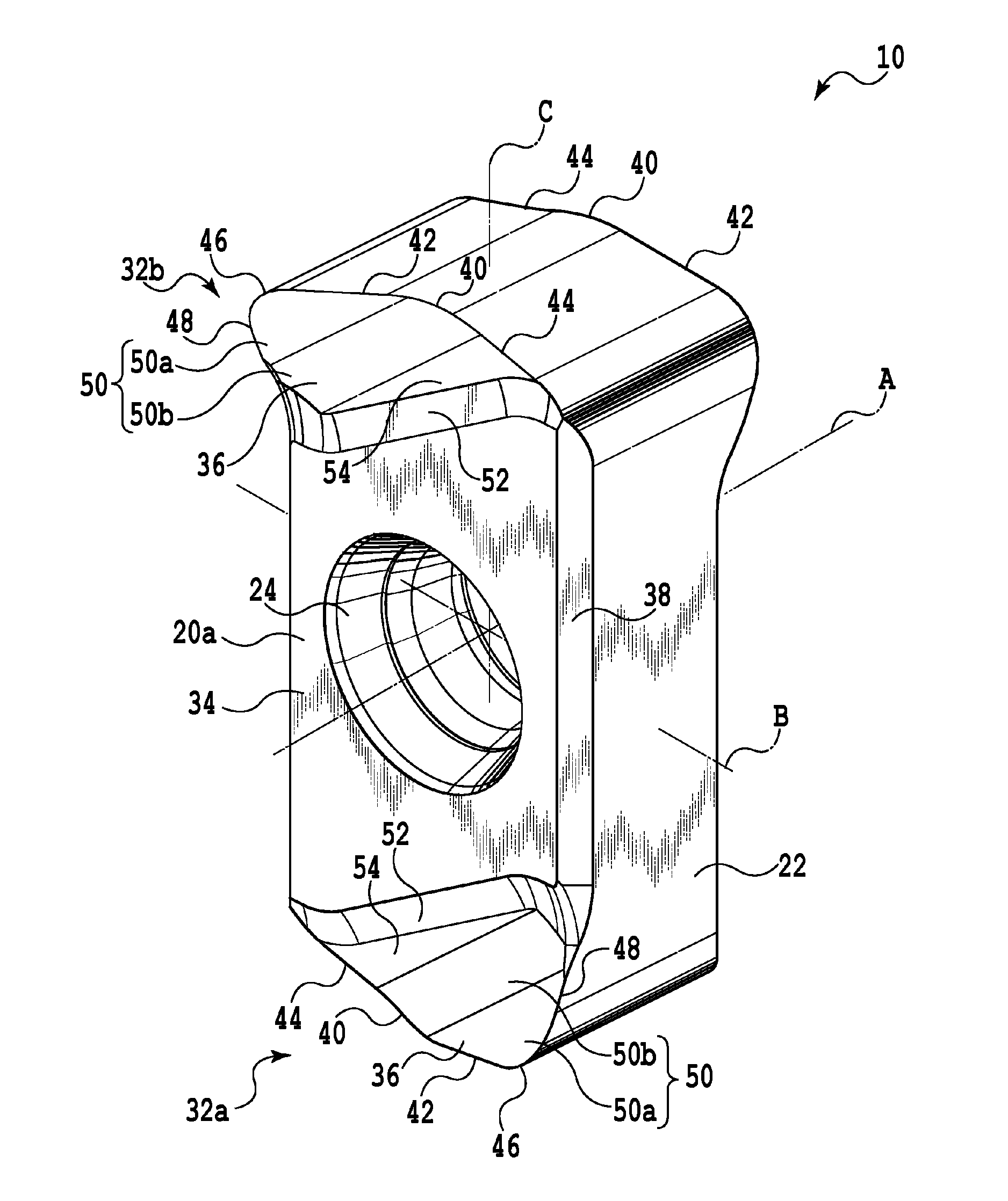 Cutting insert and cutting edge replaceable cutting tool