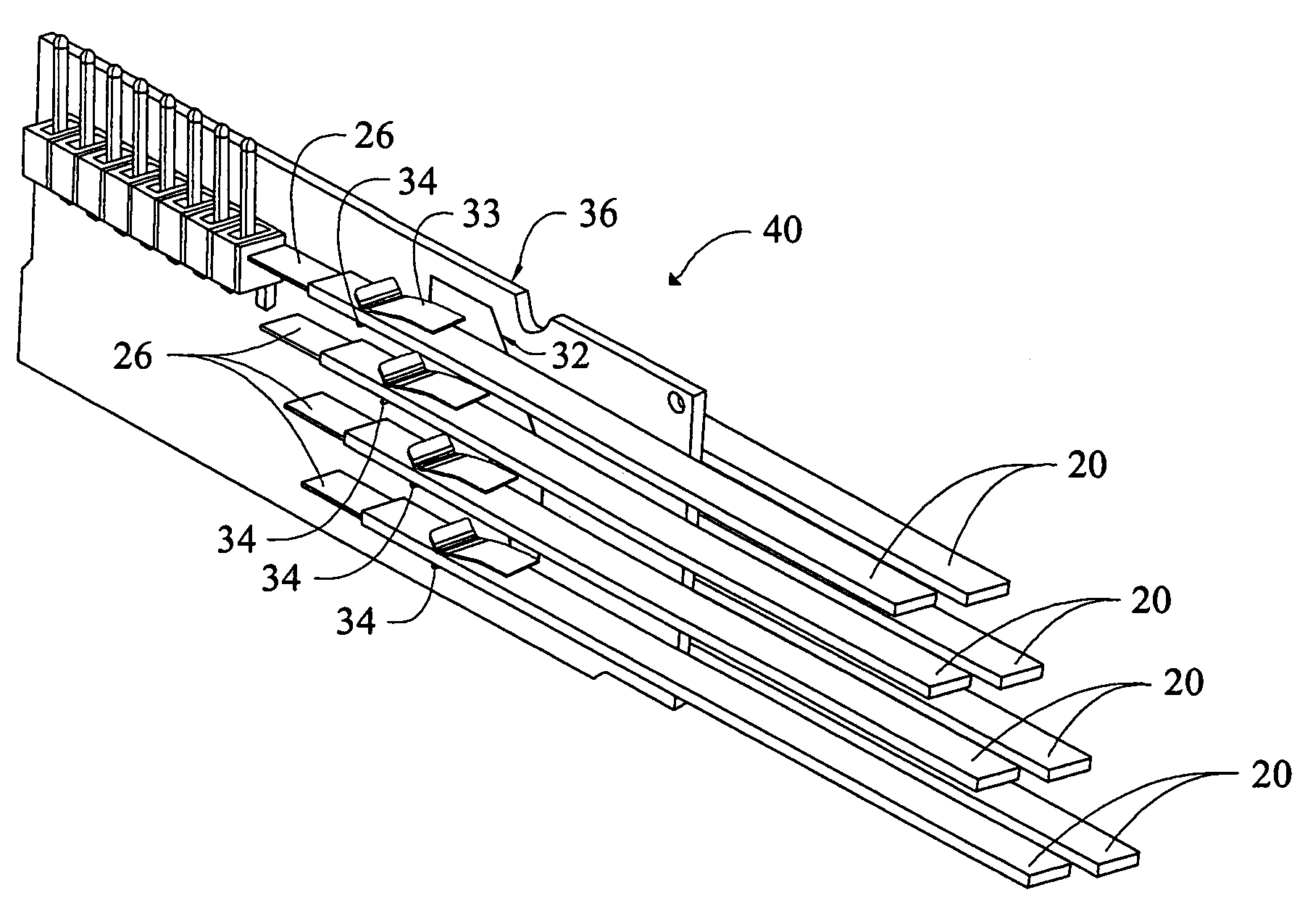 Electromechanical tactile cell assembly