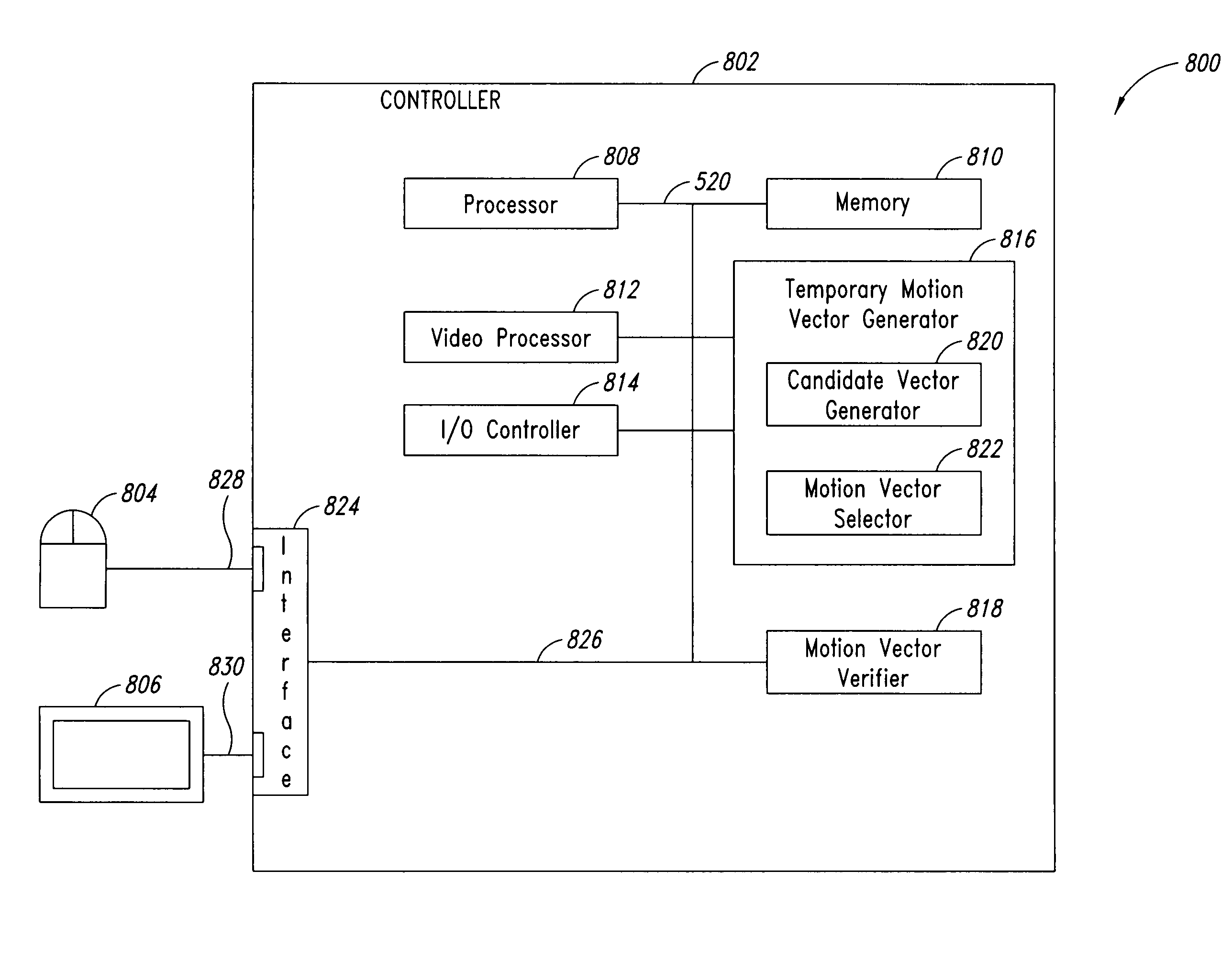 Method of detecting the movement of an entity equipped with an image sensor and device for implementing same