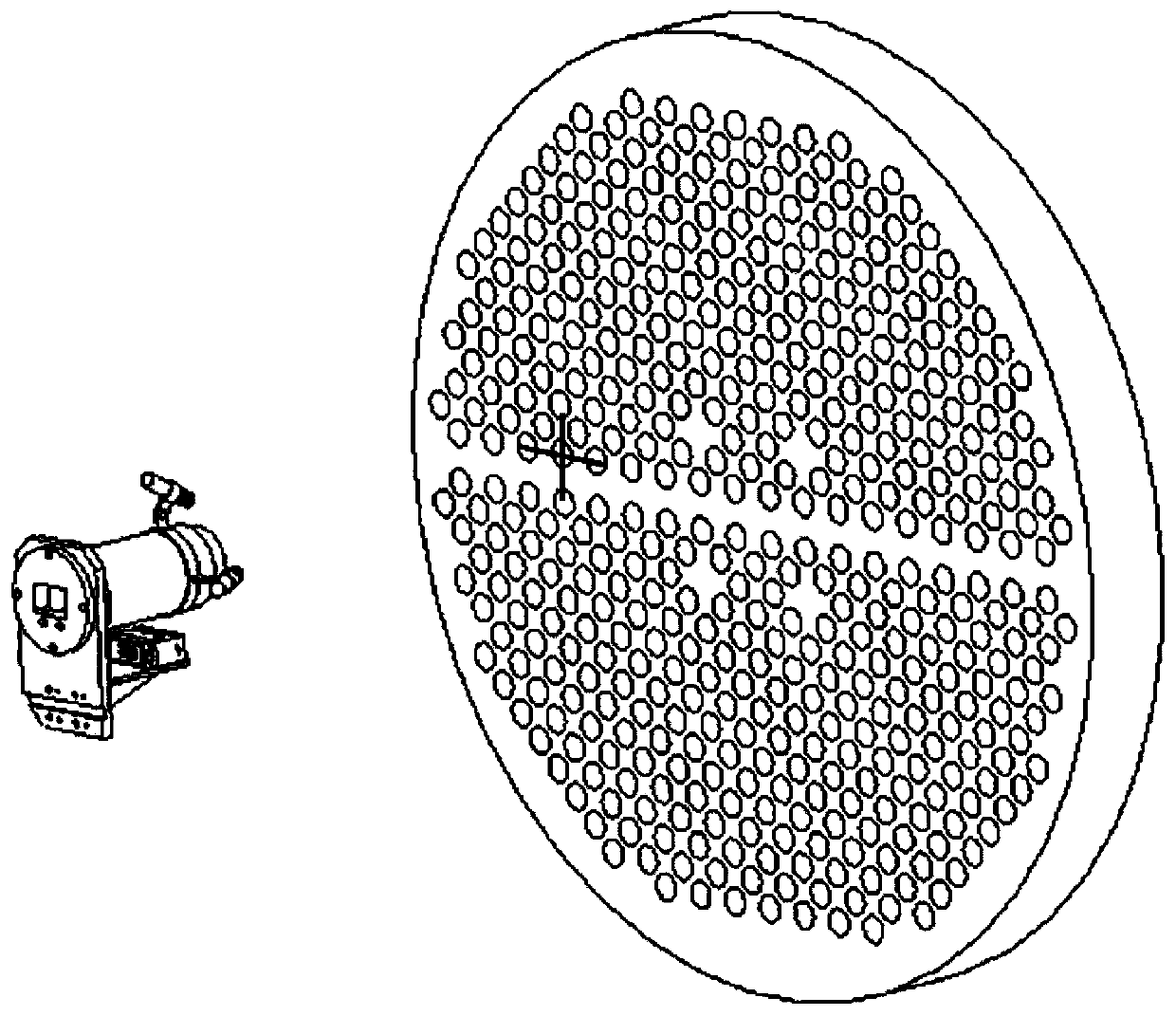 Welding height control method and device for fully automatic tube-sheet welding