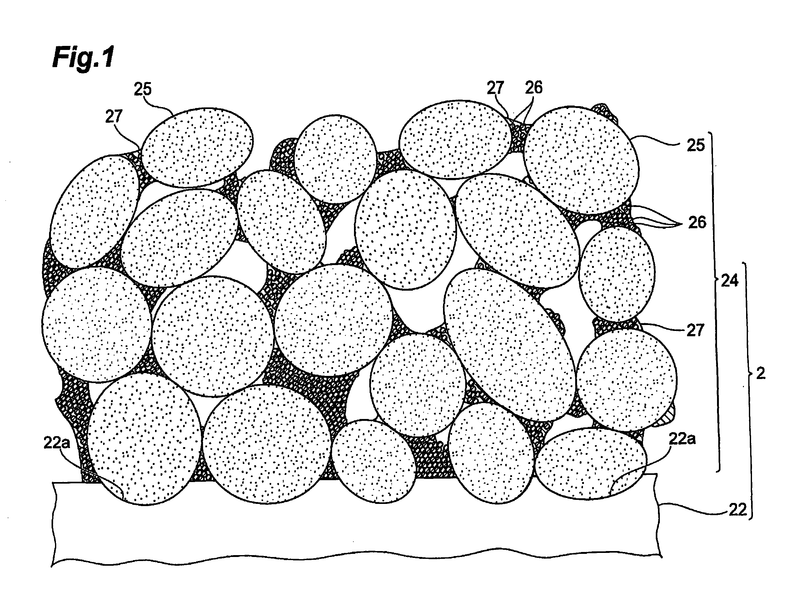 Electrode, electrochemical device, and method of making electrode