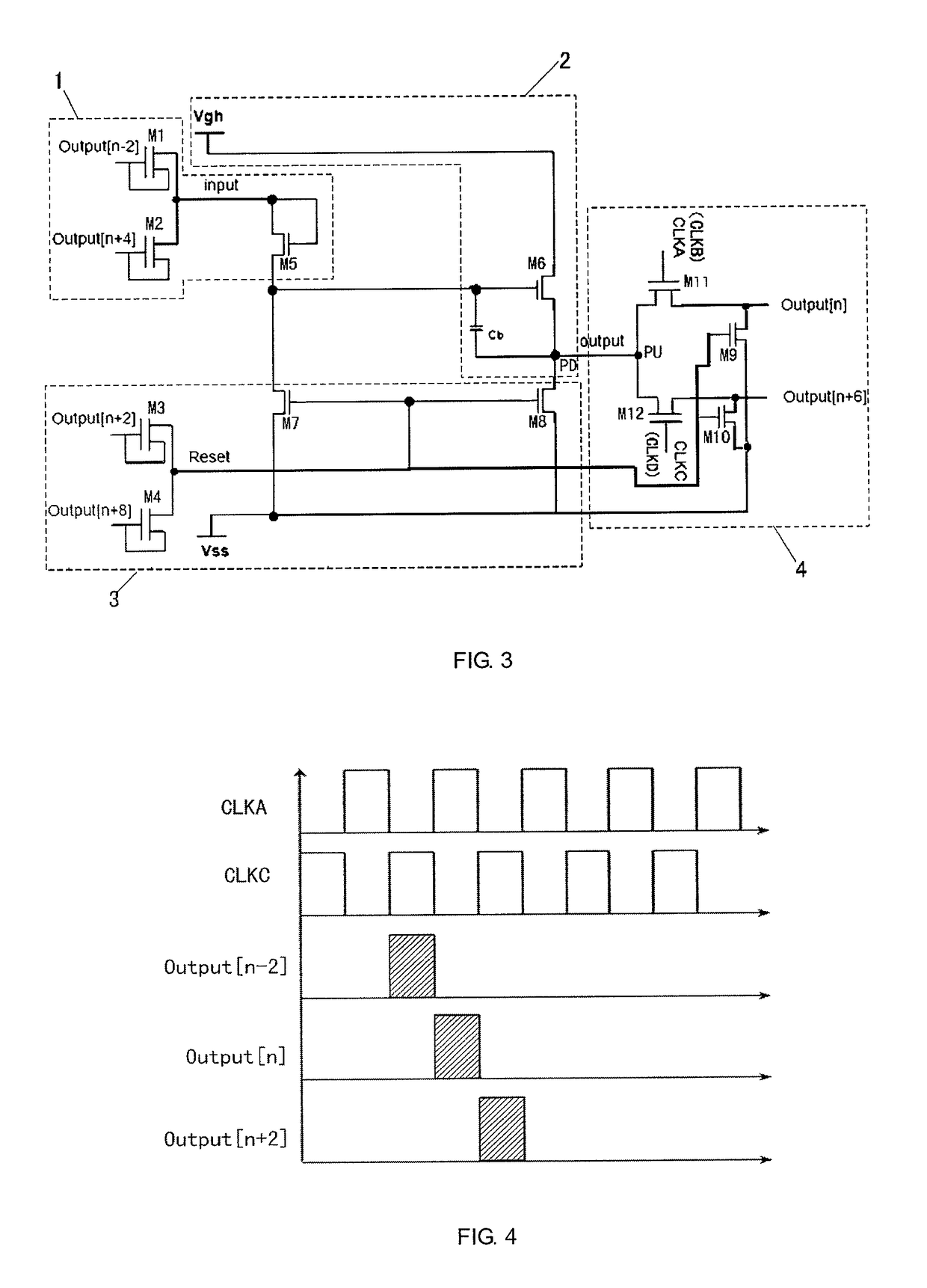 Gate driving unit for outputting gate driving signals of two rows of pixel units, gate driving circuit thereof, and display device thereof