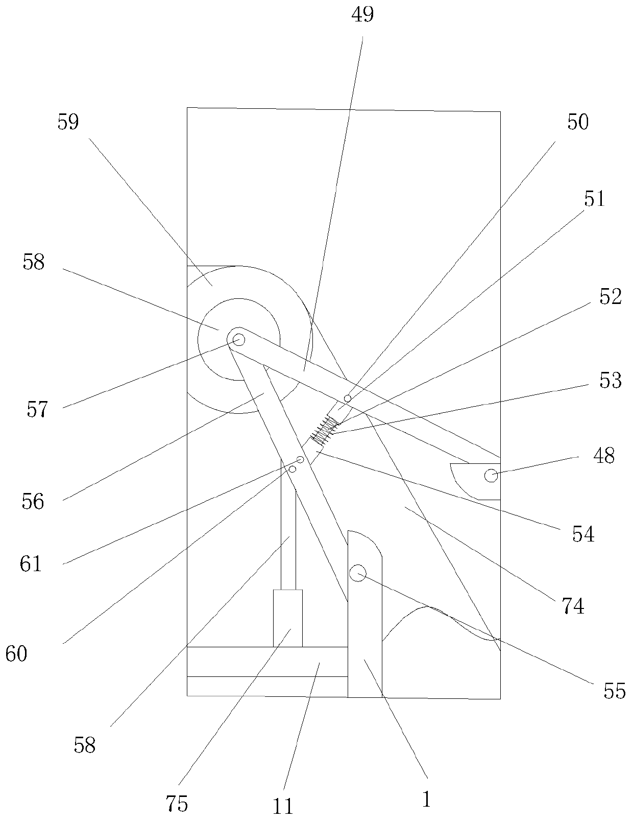 Energy-saving printing and dyeing device using wind power