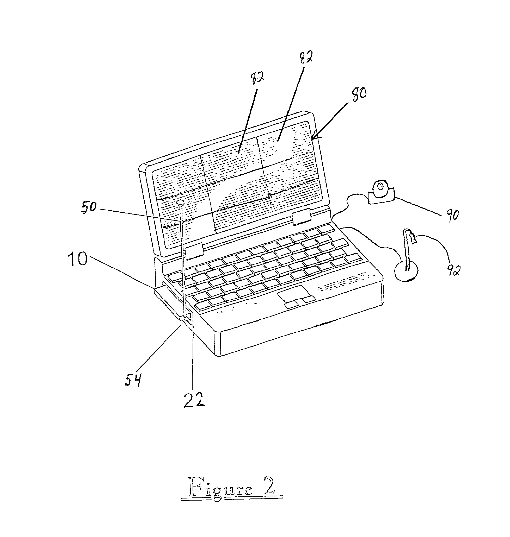 Digital, wireless PC/PCS modem