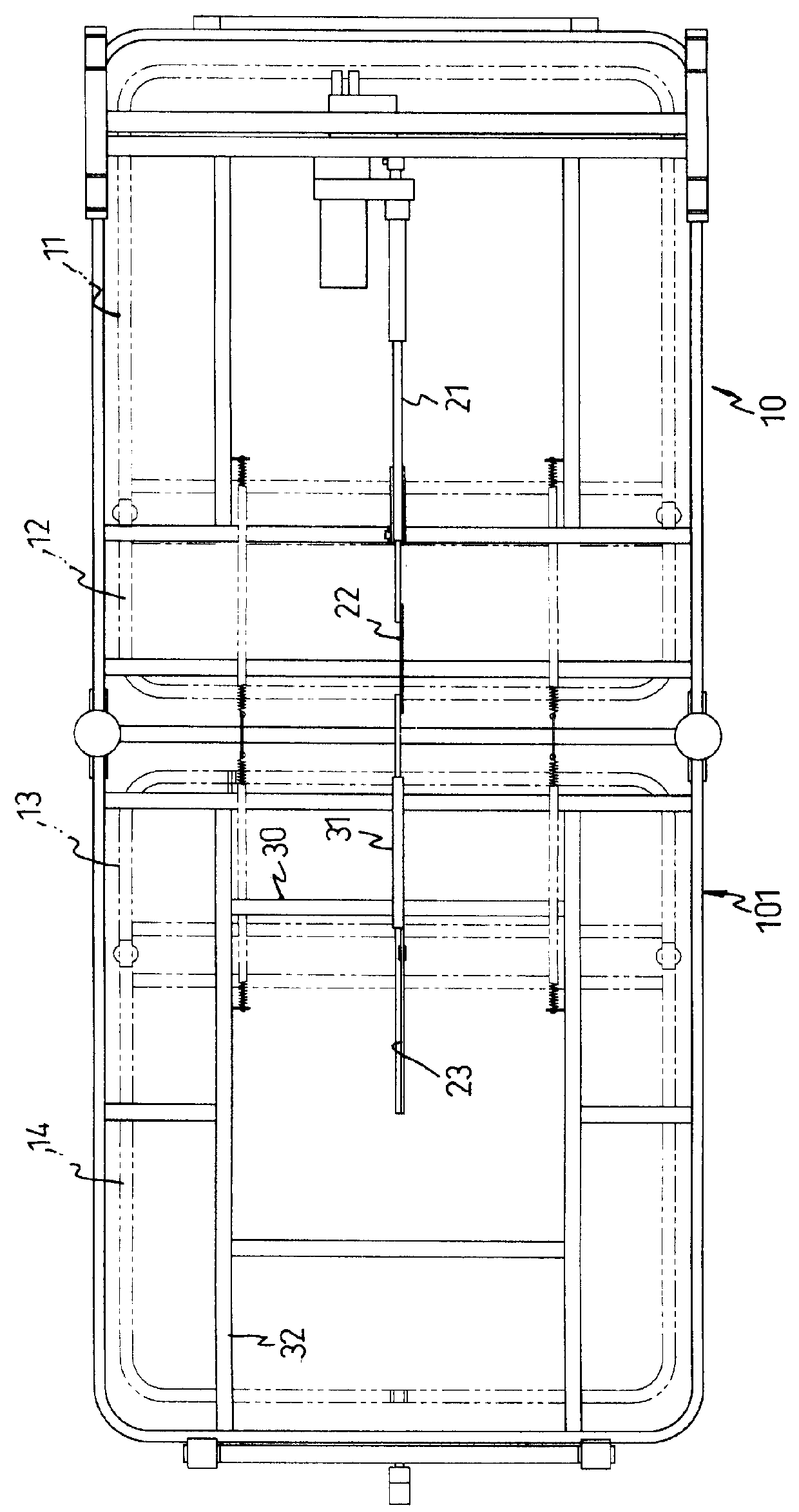 Mechanized foldable bed