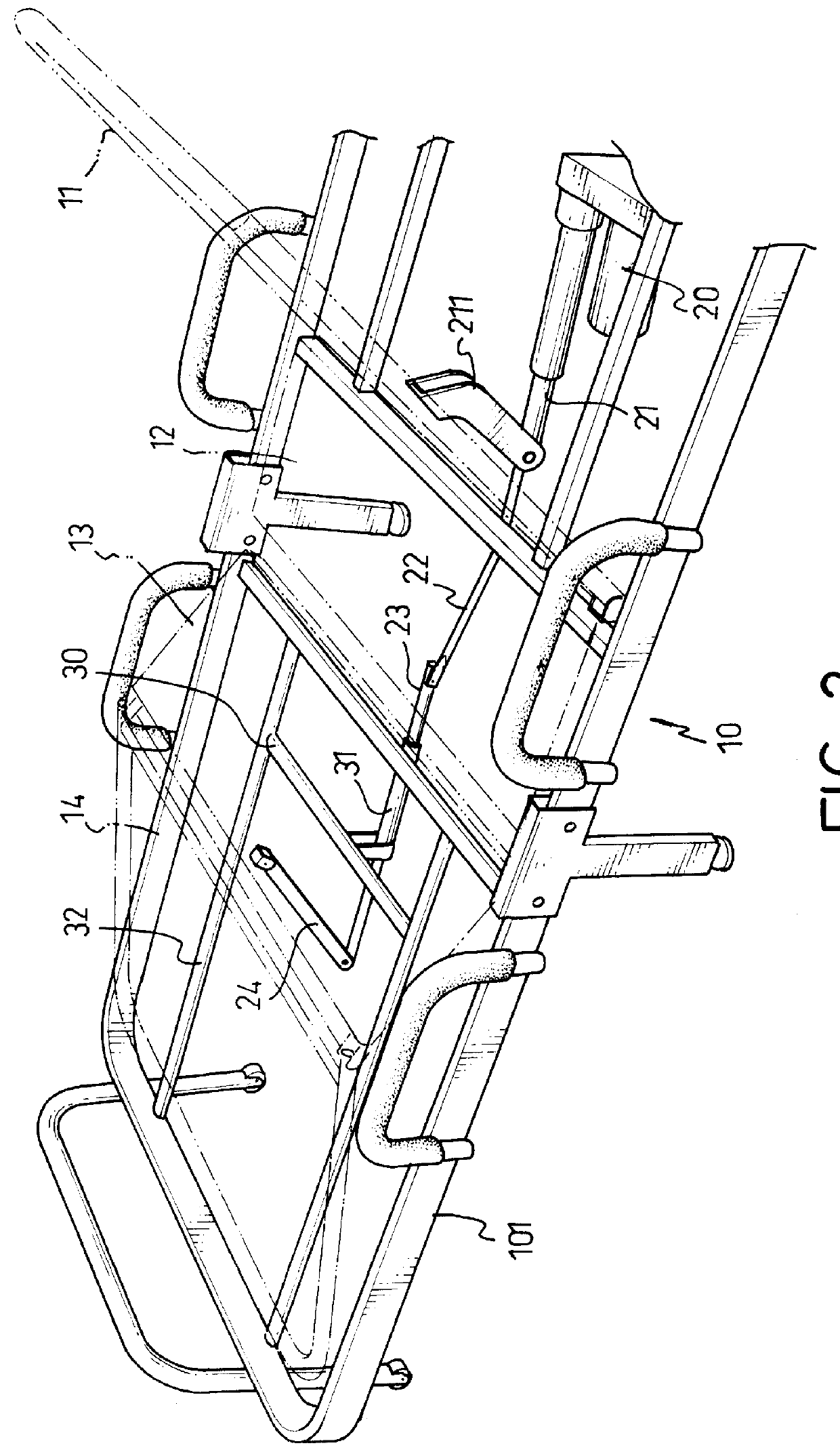 Mechanized foldable bed