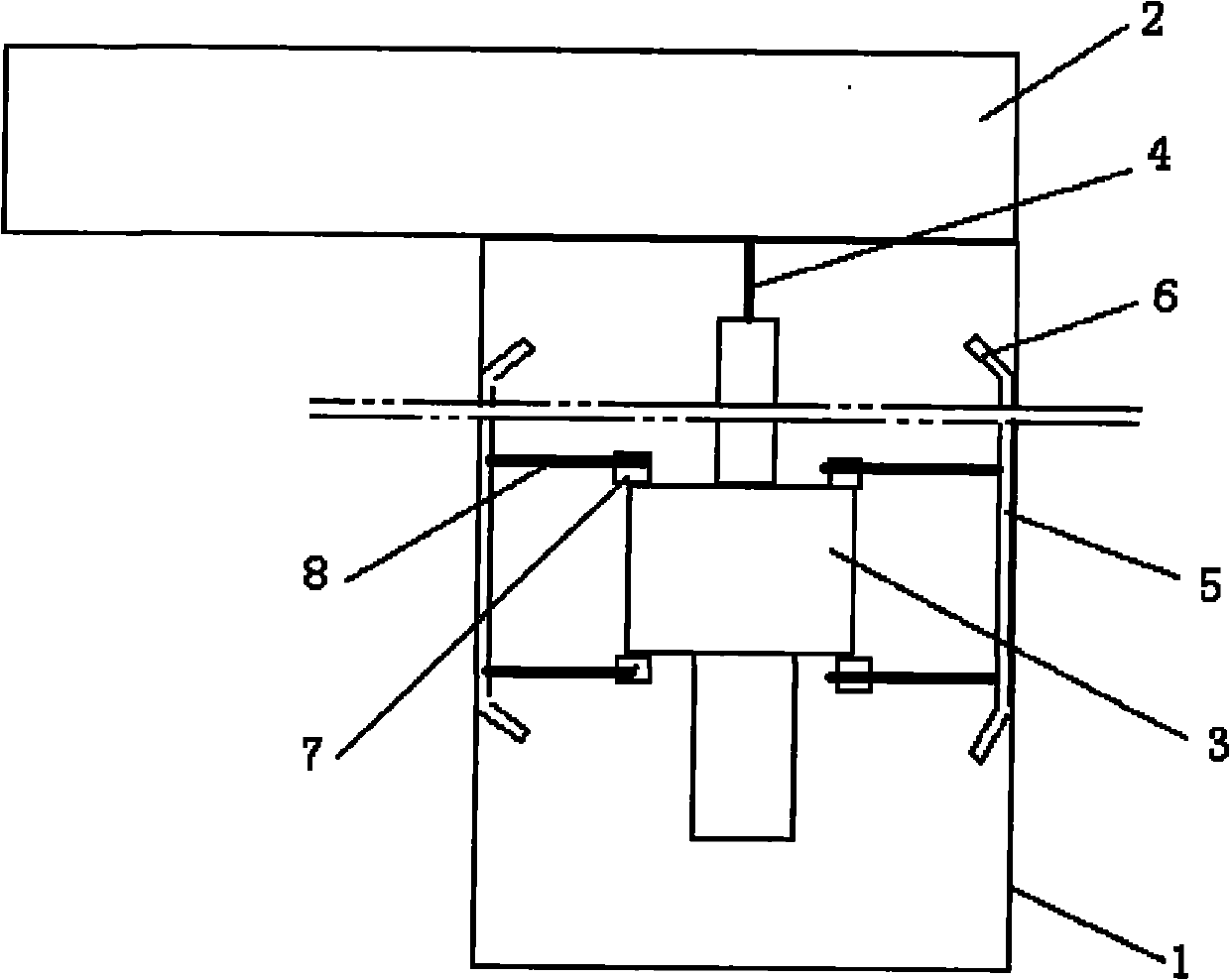 Feeding mechanism for vacuum casting furnace