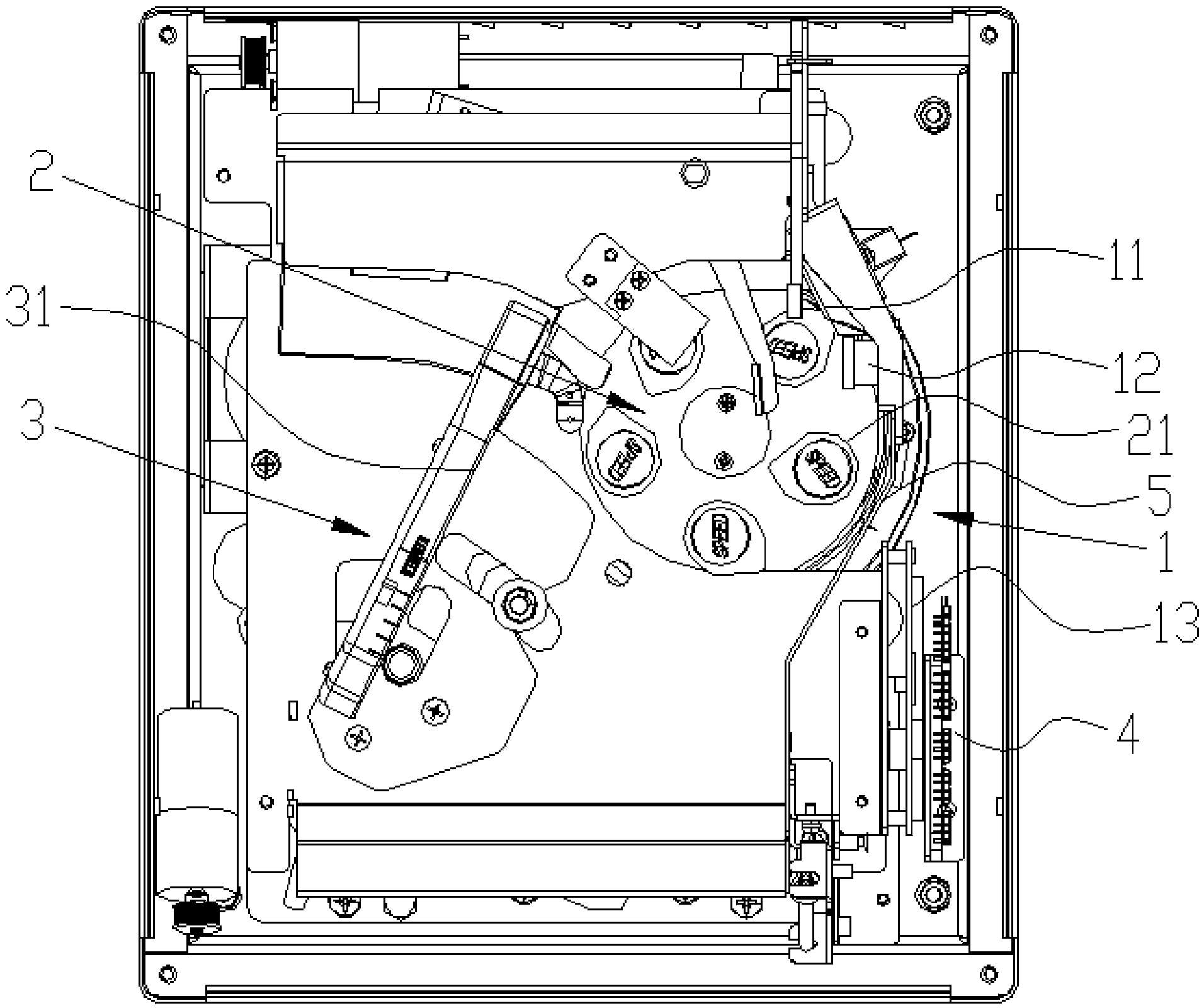 Banknote counting machine with image recognition function