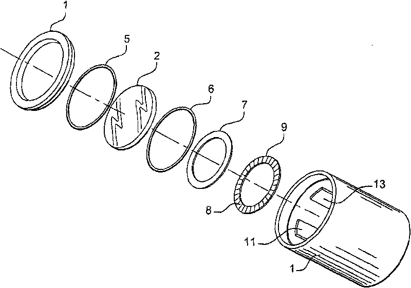 De-icing or defogging system for optical instrument and image acquisition device provided with said system