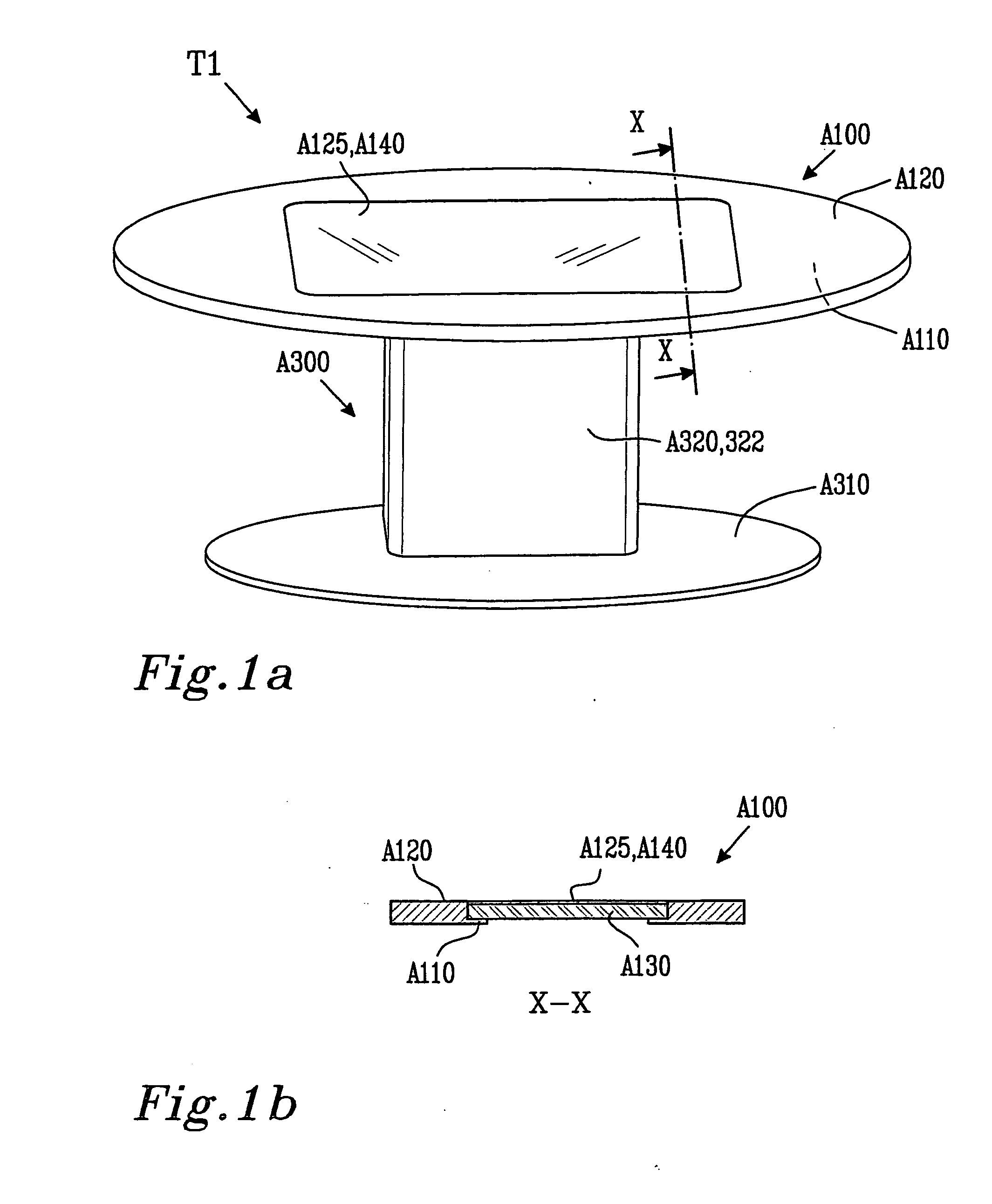 Foldable display table