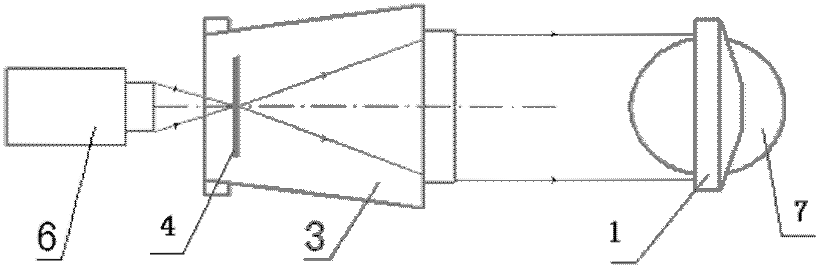 Method for detecting focal length of high-precision spatial aerial camera