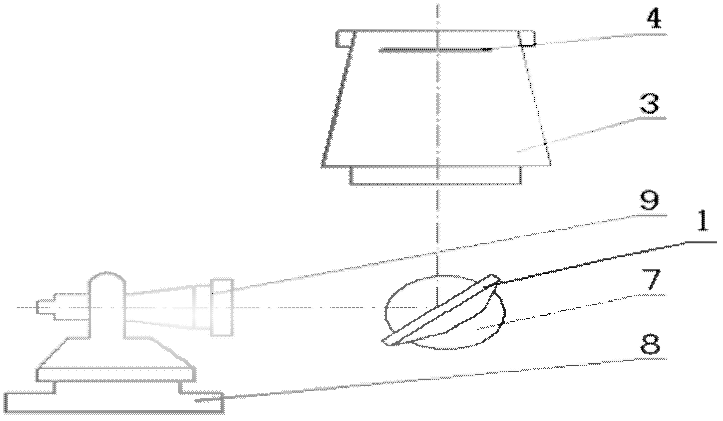 Method for detecting focal length of high-precision spatial aerial camera