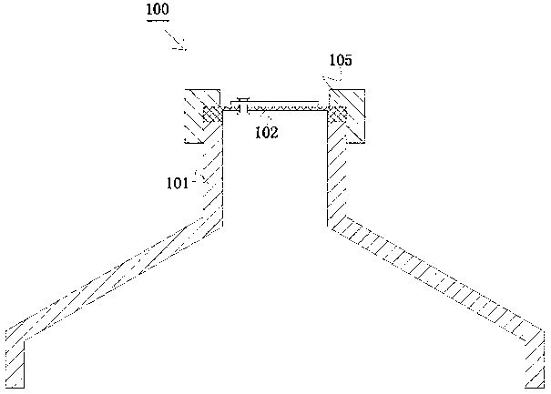 Anti-counterfeiting structure of winebottle