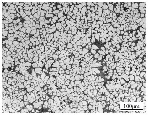 High-toughness cast aluminum-silicon alloy and waste aluminum regeneration method thereof