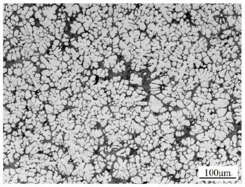 High-toughness cast aluminum-silicon alloy and waste aluminum regeneration method thereof